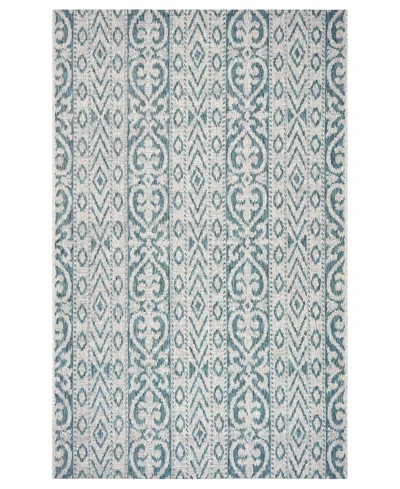 Lr Home Closeout!  Sunny Sunsh81242 5' X 8' Outdoor Area Rug In Brown