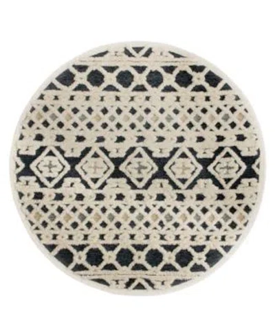 Lr Home Closeout  Sweet Sinuo54114 Area Rug In Navy,cream