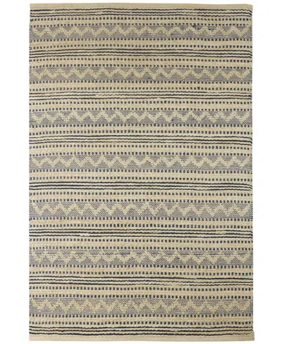 Lr Home Closeout!  Terra Terra81895 7'9" X 9'9" Area Rug In Navy,bone