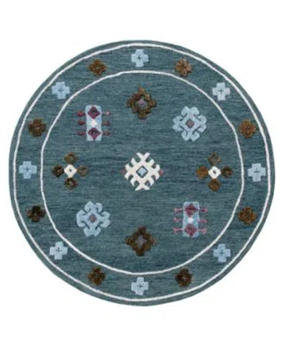 Lr Home Closeout  Valentin Vlnta03562 Area Rug In Blue,multi