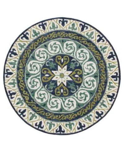 Lr Home Closeout  Valentin Vlnta03567 Area Rug In Blue,green