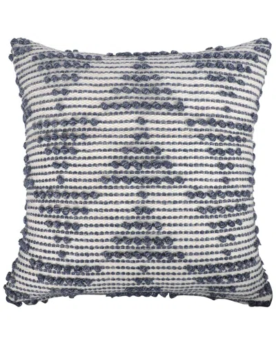 Lr Home Coastal Hand-woven Throw Pillow 20 X 20