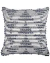 Lr Home Coastal Hand-woven Throw Pillow 20 X 20