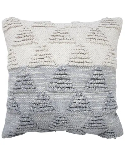 Lr Home Contemporary Geometric Textured Triangle Throw Pillow In Multi