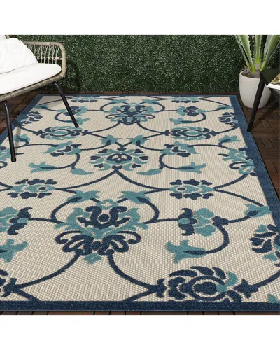 LR HOME LR HOME CORAZON COASTAL INDOOR/OUTDOOR AREA RUG