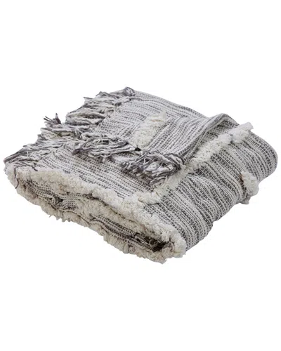 LR HOME LR HOME CORNERED LINEWORK THROW BLANKET