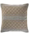 Lr Home Criss Cross Throw Pillow In Beige