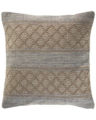 Lr Home Criss Cross Throw Pillow In Beige