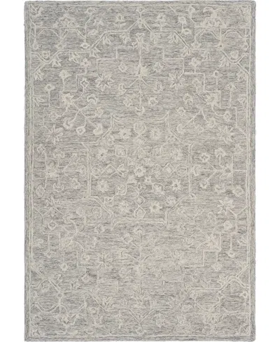 Lr Home Cypress Jun-571 7'6"x9'6" Area Rug In Gray