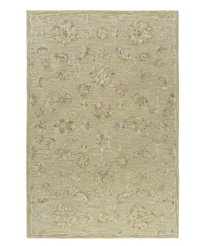 Lr Home Dahlia 7'9"x9'9" Area Rug In Moss,beige