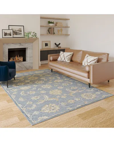 Lr Home Daphne Traditional Distressed Floral Handmade Area Rug In Brown