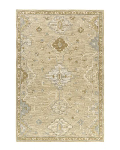 Lr Home Daphne Traditional Geometric Wool Area Rug In Brown