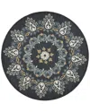 Lr Home Dazzle Modern Rug In Black
