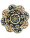 Lr Home Dazzle Wool Rug In Ivory