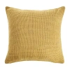Lr Home Designed By Evette Rios Fery Solid Square Throw Pillow In Yellow