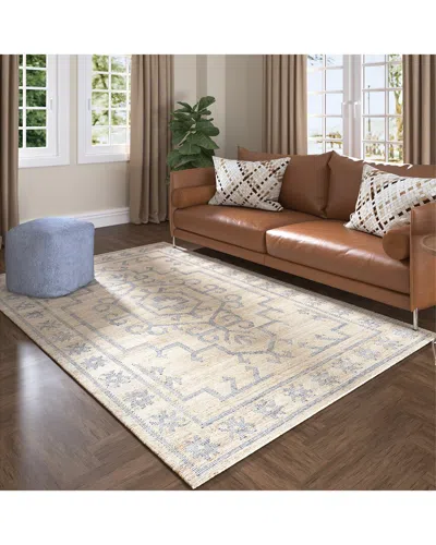 Lr Home Diamond Farmhouse Medallion Handmade Area Rug In Multi