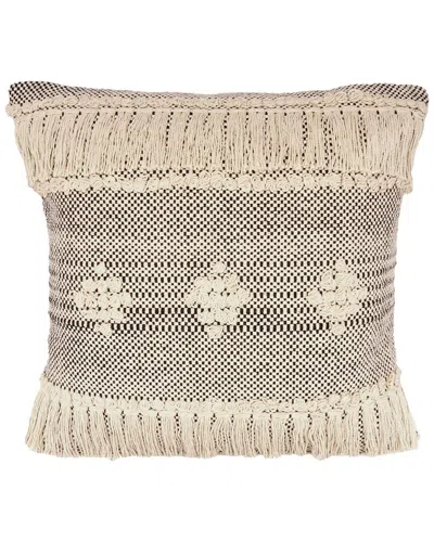 Lr Home Diamond Over-tufted Throw Pillow In Neutral
