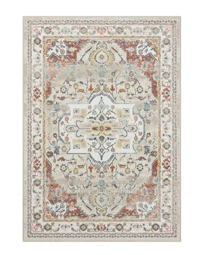 Lr Home Averie Classic Medallion Area Rug In Ivory