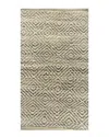 Lr Home Tanya Hand-woven Geometric Area Rug In Beige