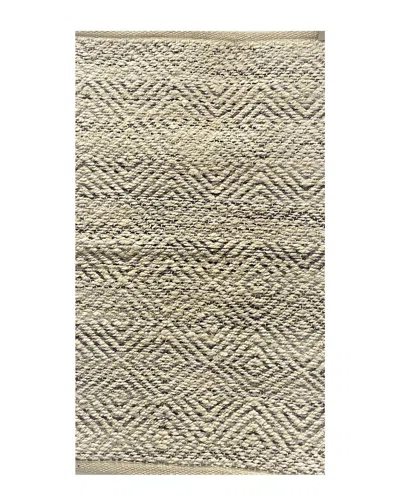 Lr Home Tanya Hand-woven Geometric Area Rug In Beige