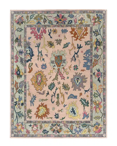 Lr Home Emilia Traditional Floral Oushak Wool Area Rug In Multi