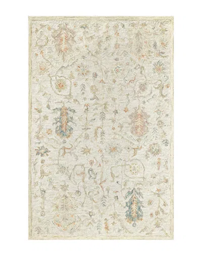 Lr Home Eveline Traditional Floral Oushak Wool Area Rug In Neutral