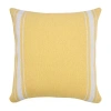 Lr Home Fin Geometric Square Throw Pillow In Yellow
