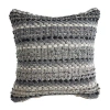 Lr Home Flona Stripe Square Throw Pillow In Black