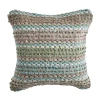 Lr Home Flona Stripe Square Throw Pillow In Green