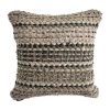 Lr Home Flona Stripe Square Throw Pillow In Sand