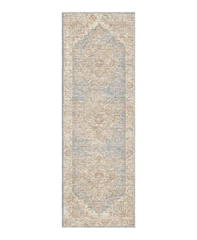 Lr Home Garza Vio-124 Runner Area Rug, 2'8 X 8' In Brown
