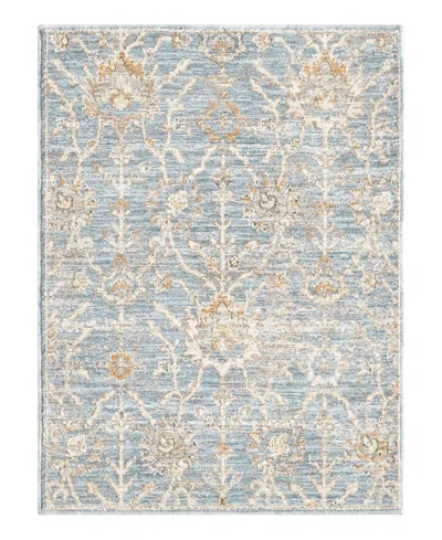 Lr Home Garza Vio-128 2'2" X 3' Area Rug In Blue,multi