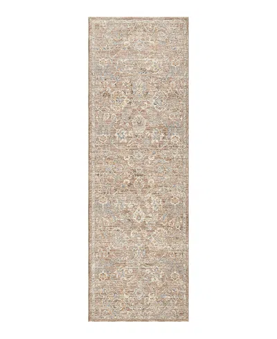 Lr Home Garza Vio-132 Runner Area Rug, 2'8 X 8' In Brown