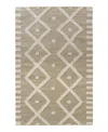 Lr Home Geoblend Geobl-82522 Area Rug, 7'9 X 9'9 In Beige/natural