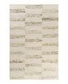 Lr Home Geoblend Geobl-82523 Area Rug, 2' X 3' In White/beige