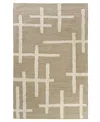 Lr Home Gigi 7'9"x9'9" Area Rug In Tan,ivory