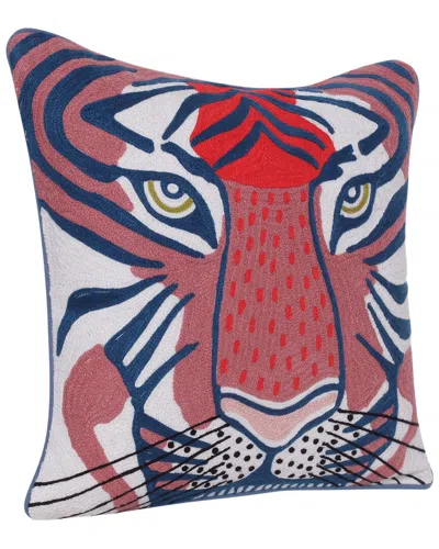 Lr Home Gloria Transitional Animal-print Throw Pillow In Multi