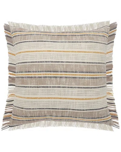 Lr Home Graham Striped Fringe Throw Pillow
