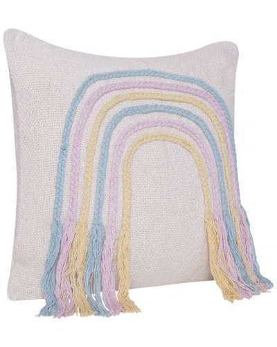 Lr Home Grancie Handmade Modern Throw Pillow In White