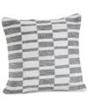 Lr Home Grayscale Dimensions Throw Pillow In Gray
