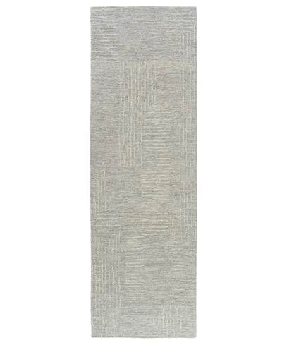 Lr Home Hadley 2'6"x8' Runner Area Rug In Gray,ivory