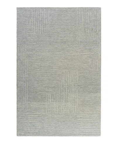 Lr Home Hadley 7'9"x9'9" Area Rug In Gray,ivory