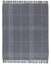 Lr Home Hand-made Throw Blanket 50 X 60 In Gray