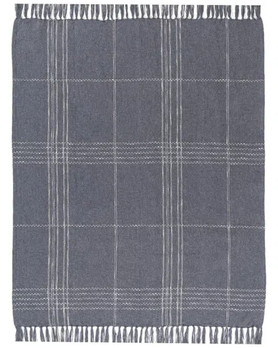Lr Home Hand-made Throw Blanket 50 X 60 In Gray