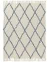 Lr Home Hand-woven Throw Blanket 50 X 60 In Neutral