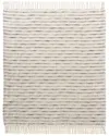 Lr Home Hand-woven Throw Blanket 50 X 60 In Brown