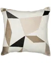 Lr Home Hand-woven Throw Pillow 24 X 24 In Multi
