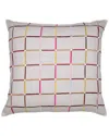 Lr Home Hand-woven Throw Pillow 24 X 24 In Multi