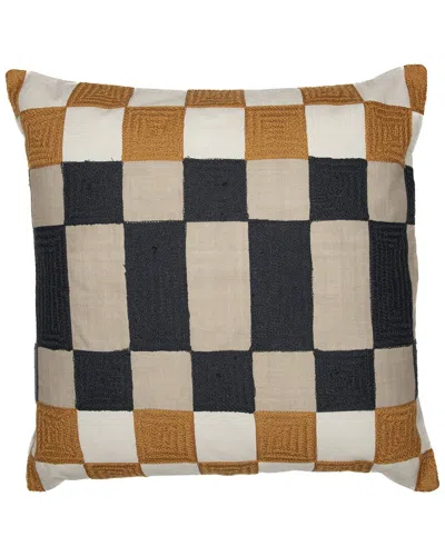 Lr Home Hand-woven Throw Pillow 20 X 20 In Multi