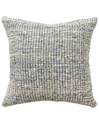 Lr Home Hand-woven Throw Pillow 22 X 22 In Green